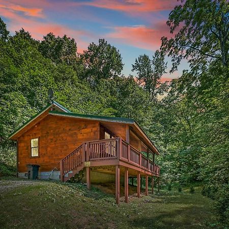 Smoky Mountains Hut Tub Cabin Dog Friendly Sevierville Buitenkant foto